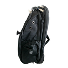 Рюкзак міський спортивний "7608" 35л Чорний рюкзак тактичний, туристичний рюкзак штурмовий (VS7005300) - зображення 6
