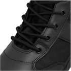 Черевики чоловічі демісезонні MIL-TEC SECURITY Чорний 42 р. з натуральної шкіри з дихаючою підкладкою зі шнурівкою шнурівкою підошвою з корбона маслостійкої гуми - зображення 3