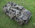 Рюкзак тактичний військовий сумка MORO 2w1 80-100 л камуфляж - зображення 1