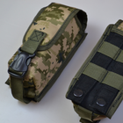 Результат тактичний для 2 магазинів Cordura Кріплення MOLLE Піксель - изображение 4