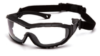 Тактичні окуляри балістичні Pyramex V3T Anti-Fog, прозорі - зображення 1