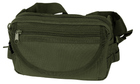 Поясная сумка MIL-TEC GROSS OLIVE Зеленый 23 х 15 х 5.5 см с пятьма карманами из водонепроницаемого полиэстра регулируемая длинна ремня застежка пряжка - изображение 9