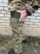 Чоловічий армійський костюм мультикам для ЗСУ Tactical тактична форма Туреччина 54 р 7161 - зображення 8