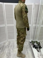 Чоловічий армійський костюм мультикам для ЗСУ Tactical тактична форма убакс і штани Туреччина M 7282 - зображення 3