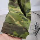 Рубашка мужская военная тактическая с липучками ВСУ (ЗСУ) Ubaks Убакс 20221840 7248 L 50 р зеленая - изображение 8