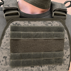 Тактическая Армейская Плитоноска / Бронежилет Пиксель BroniQ Cordura 600D PIXEL - изображение 3
