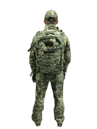 Тактический военный рюкзак ВСУ 30 л пиксель ММ14 Кордура Сordura по ГОСТу - изображение 2