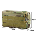 Тактична багатофункціональна сумка кріплення MOLLE до плитоноски IDOGEAR - зображення 8
