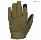 Тактичні рукавички Combat Touch Mil-Tec® Olive S - зображення 4