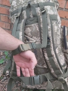 Большой тактический военный рюкзак объем 100 литров Штурмовой (ol-4555) - изображение 3
