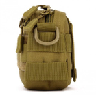Армейская сумка подсумок на пояс или плече Защитник 131 хаки - изображение 4
