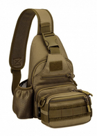 Армейская сумка подсумок на пояс или плече Защитник 131 хаки - изображение 13