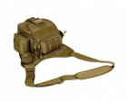 Мужская военная наплечная сумка Защитник 113 хаки - изображение 8