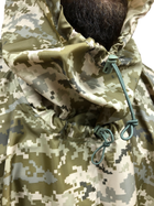 Военный дождевик пончо пиксель, армейский плащ накидка от дождя розмір ONE SIZE - изображение 5