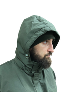 Тактическая куртка хаки всу мужская, зимняя утепленная с капюшоном Размер 52-54 рост 167-179 - изображение 3