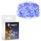 Светодиодная новогодняя гирлянда на батарейках Springos 4.9 м 50 LED CL0016 Blue