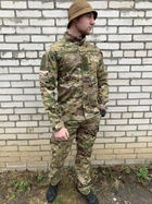 Чоловічий армійський костюм мультикам для ЗСУ Tactical тактична форма Туреччина 56 р 7162 - зображення 3