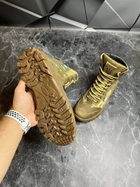 Берці демісезонні черевики тактичні чоловічі, туфлі тактичні чоловічі берці, натуральна шкіра та кордура, розмір 44, Bounce ar. JD-LA-1444, колір піксель - зображення 8