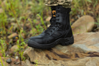 Берці тактичні. Чоловічі ультралегкі бойові черевики Мaxsteel 48 Hi-legs Black (318мм) чорні - зображення 8