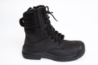 Берці тактичні. Чоловічі бойові черевики з водостійкою мебраною Мaxsteel Waterproof Black 43 (284мм) чорні - зображення 8