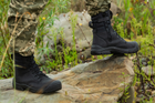 Берцы тактические. Мужские боевые ботинки с водостойкой мебраной Maxsteel Waterproof Black 42 (278мм) чёрные - изображение 6