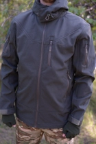 Тактична чоловіча куртка Куртка Softshell Combat М хакі - зображення 1