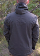 Тактична чоловіча куртка Куртка Softshell Combat М хакі - зображення 3