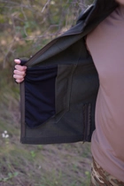 Тактическая мужская куртка Куртка Softshell Combat М хаки - изображение 4