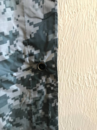 Військовий тактичний дощовик Mil-Tec багатофункціональний Пончо Намет піксель - зображення 6