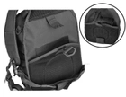 Сумка-рюкзак тактическая MHZ A92 800D 20л., черная - изображение 6