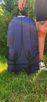 Тактический рюкзак на 70 л СИНИЙ / Походный рюкзак 70 литров - изображение 5