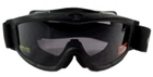 Очки защитные с уплотнителем Global Vision Ballistech-2 Anti-Fog, черные - изображение 2