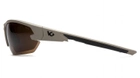 Очки защитные открытые Venture Gear Tactical Semtex Tan (Anti-Fog) (bronze) коричневые - изображение 3