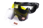 Захисні окуляри Global Vision Wind-Shield 3 lens KIT (три змінних лінзи) Anti-Fog - зображення 3