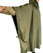 Військовий тактичний дощовик - пончо, плащ-намет олива one size Accord - зображення 3