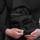 Качественная тактическая сумка с кобурой, мужская сумка черная из IQ-169 кордури мессенджер - изображение 9