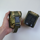 Підсумок під гранату з кордури піксель MOLLE для PN-582 гранати тактичний - зображення 5