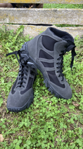 Берцы короткие облегченные , обувь для военных, пожарных, полиции KROK BUС03, 43 размер, чёрные, 01.43 - изображение 5