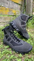 Берці короткі полегшені , взуття для військових,пожежних, поліції KROK BUС03, 40 розмір, чорні, 01.40 - зображення 7