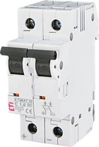 Автоматичний вимикач ETI ETIMAT 10 DC 2P 1,6A C 6kA 2138707