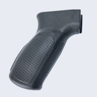 Рукоятка пістолетна коротка лита для АК ергономічна чорна - зображення 1