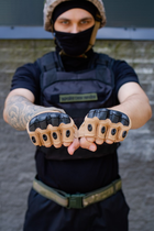 Військові Тактичні Перчатки Without Oakley Сoyote - изображение 4