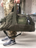 Універсальна тактична сумка Mil-Tec US Combat Parachute олива 54л - изображение 3
