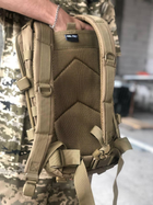 Тактический армейский военный рюкзак MIL-TEC® US Assault Pack SM Laser Cut 20 л Beige, ОРИГИНАЛ, Мил-Тек койот - зображення 4