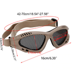Защитные очки сетчатые для страйкбола или пейнтбола China - изображение 6