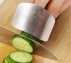 Захист на пальці від порізу ножем безпеку для початківців кулінарів Liplasting Металік - зображення 11