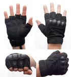 Тактичні рукавички (Рукавиці) Oakley з відкритими пальцями (Без пальців) L - зображення 6