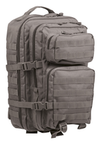 Рюкзак тактичний 36Л Сірий Mil-Tec US ASSAULT PACK LG URBAN GREY (14002208-36) - изображение 1