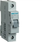 Автоматический выключатель Hager MCN110 1P С, 6 k, 1м
