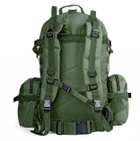 Рюкзак тактичний, військовий MT50, 50 л. з підсумками та MOLLE Green - зображення 6